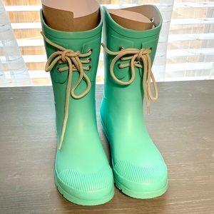 Nomad Mint Rain Boots